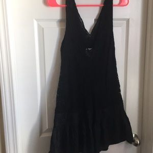 Free people drop waist lace dress anthropologie